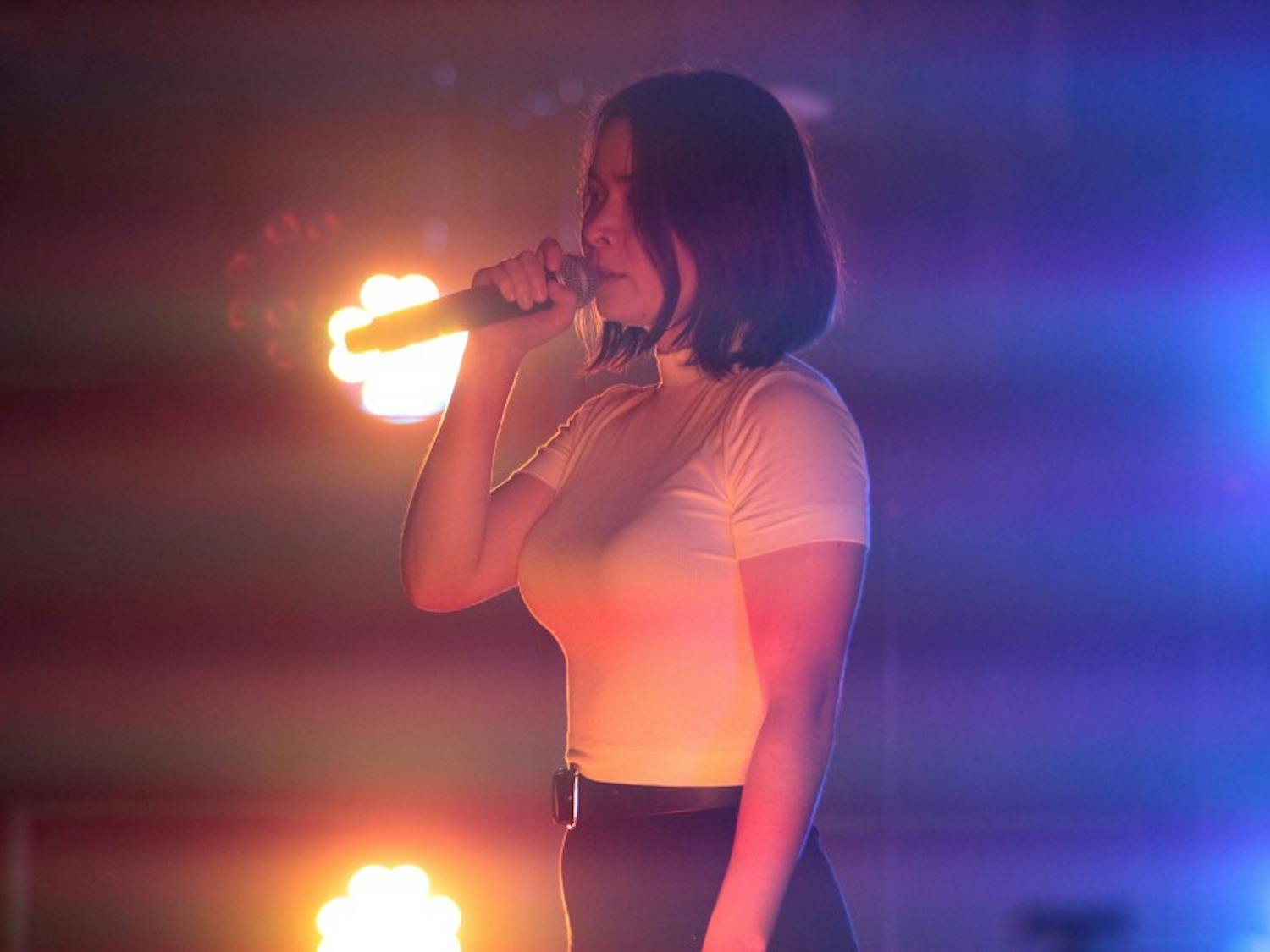 Mitski performed at Cat's Cradle on Wednesday, April 16, 2019 for one of two sold out shows.