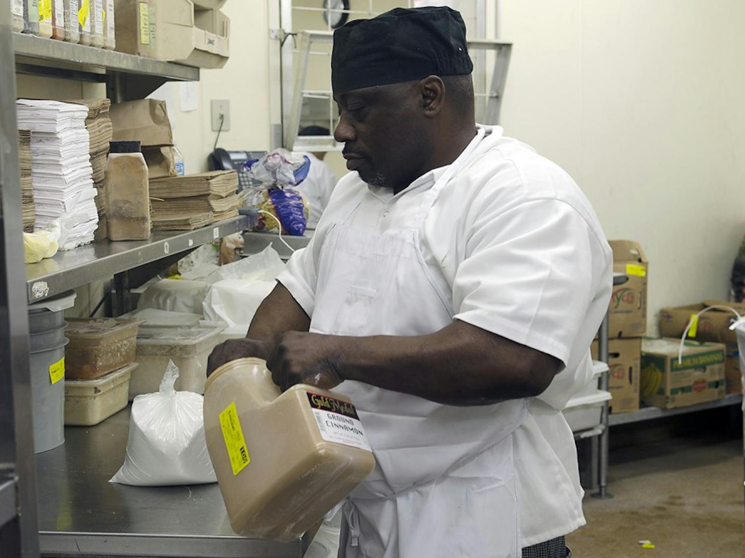 After being released from prison, Jimmy “Moe” Penny was hired at K&amp;W Cafeterias. He started his job there while he served eight years in prison.