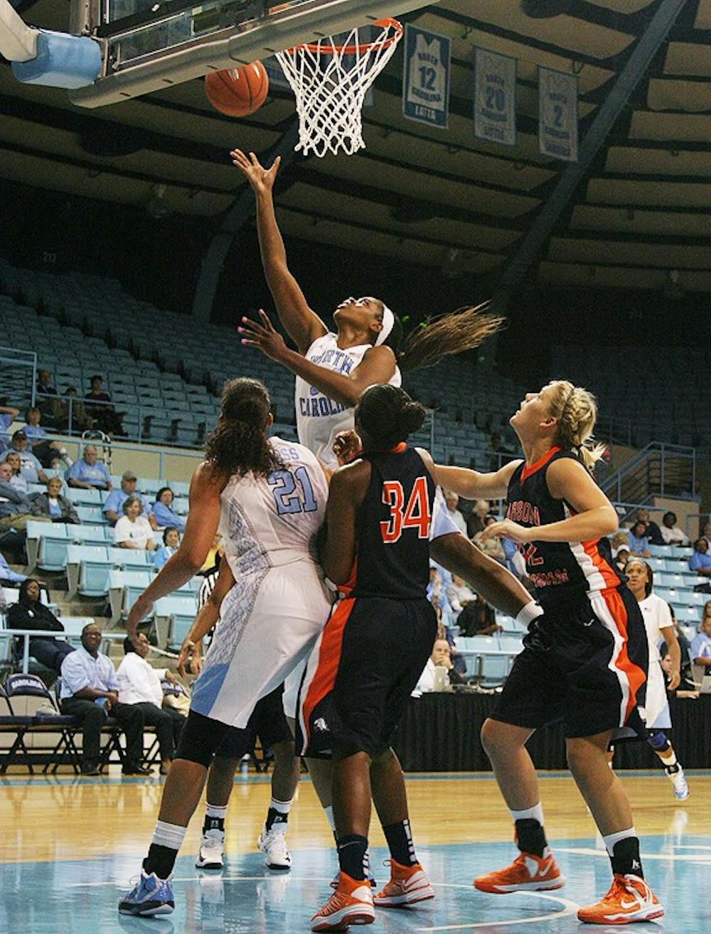 Women's basketball versus Carson Newman. 