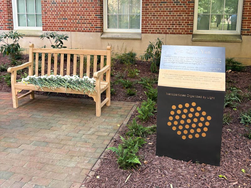 Memorial site dedicated to UNC professor Zijie Yan two years after shooting Memorial site dedicated to UNC professor Zijie Yan two years after shooting