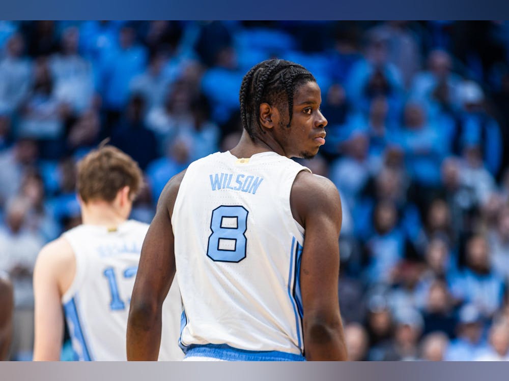 Caleb Wilson out for season after breaking right thumb in practice - Daily Tar Heel
