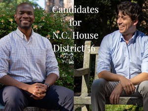 Allen Buansi and Jonah Garson are running to fill the N.C. House District 56 seat. 