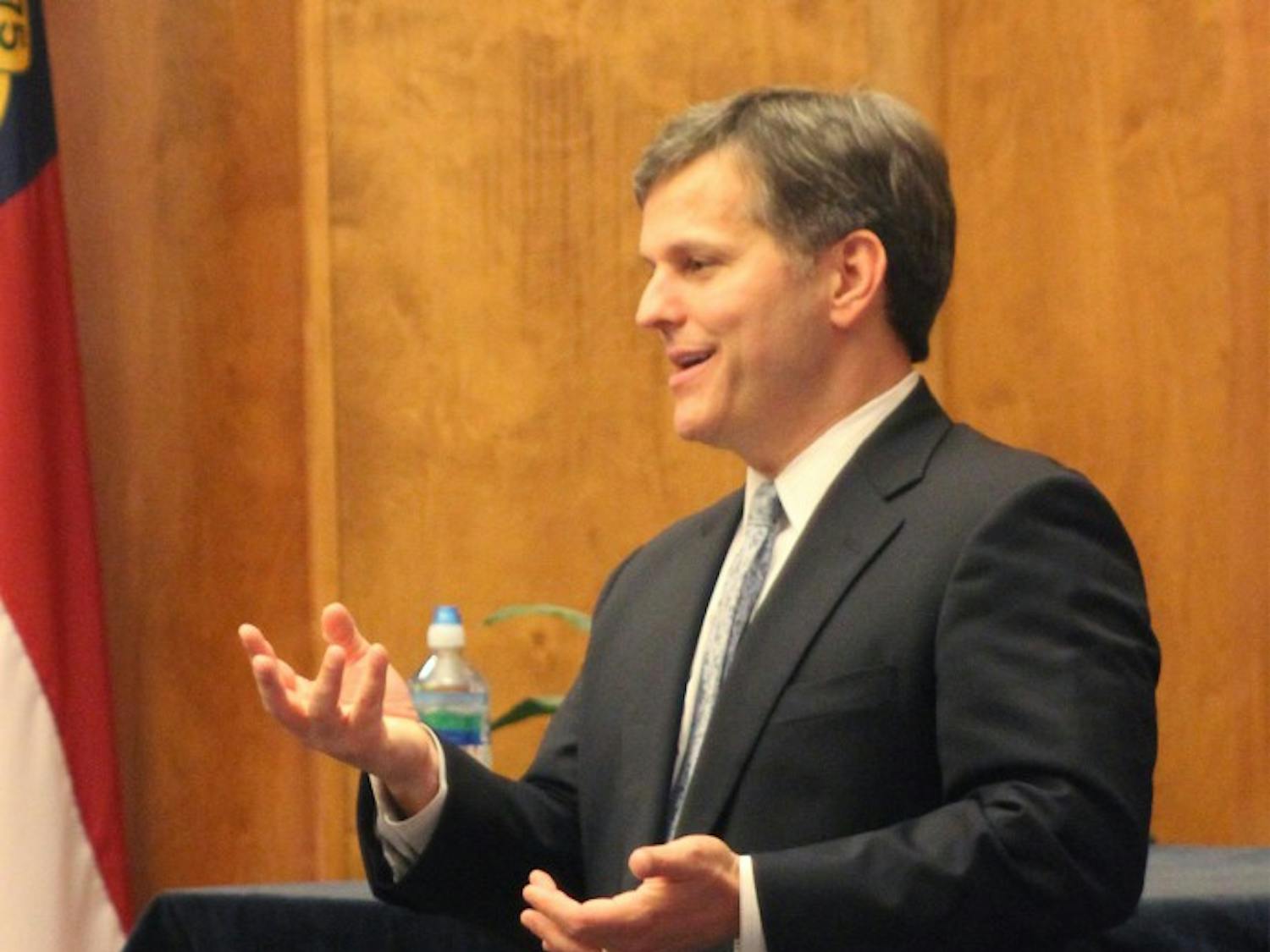 UNC Hillel and the Education Committee hosted Senator Josh Stein, a leading North Carolina Politician to speak about being Jewish in the North Carolina political scene. 

"The way we are going to succeed is having an educated workforce."