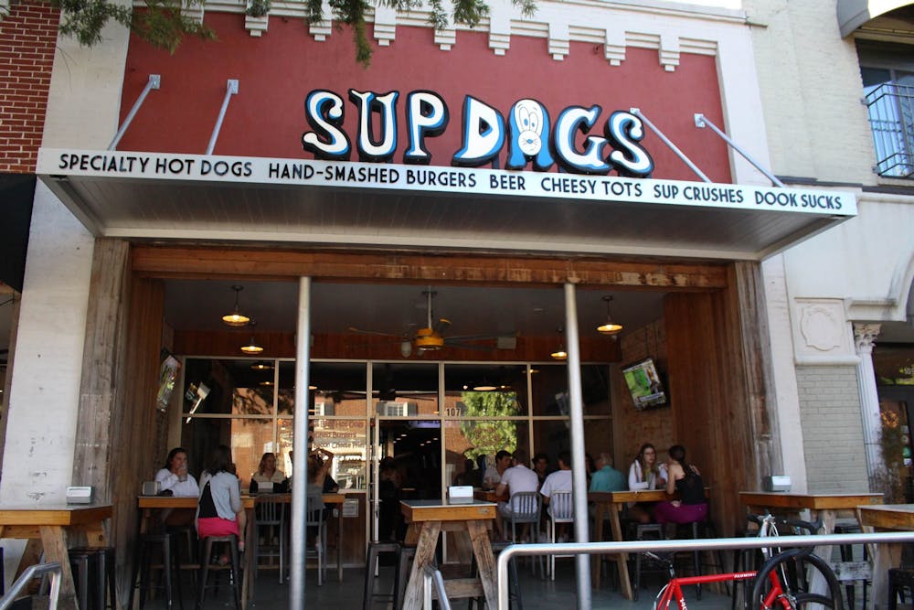 Sup Dogs on Franklin Street pictured on Sept. 23, 2021. 
