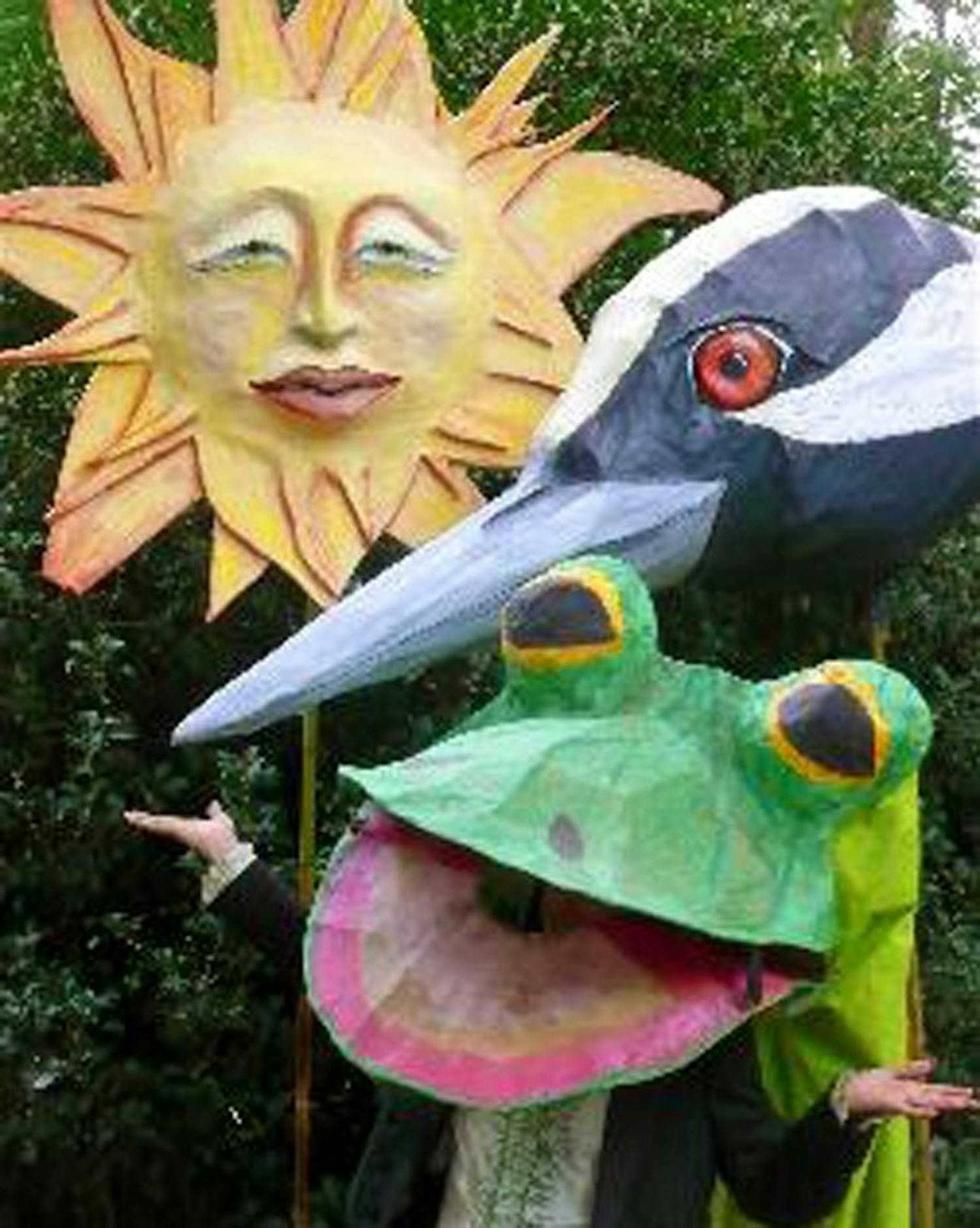The annual Handmade Parade will take place this Saturday afternoon. The puppets in the parade have steadily gotten larger every year. 

Courtesy of the Hillsborough Arts Council.  