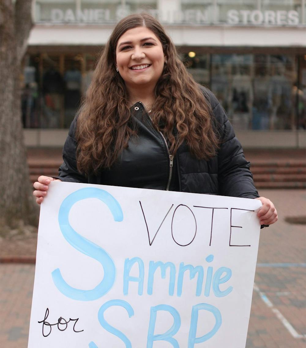 Sammie Espada is a junior political science and women and gender studies and is running to be Student Body President.
