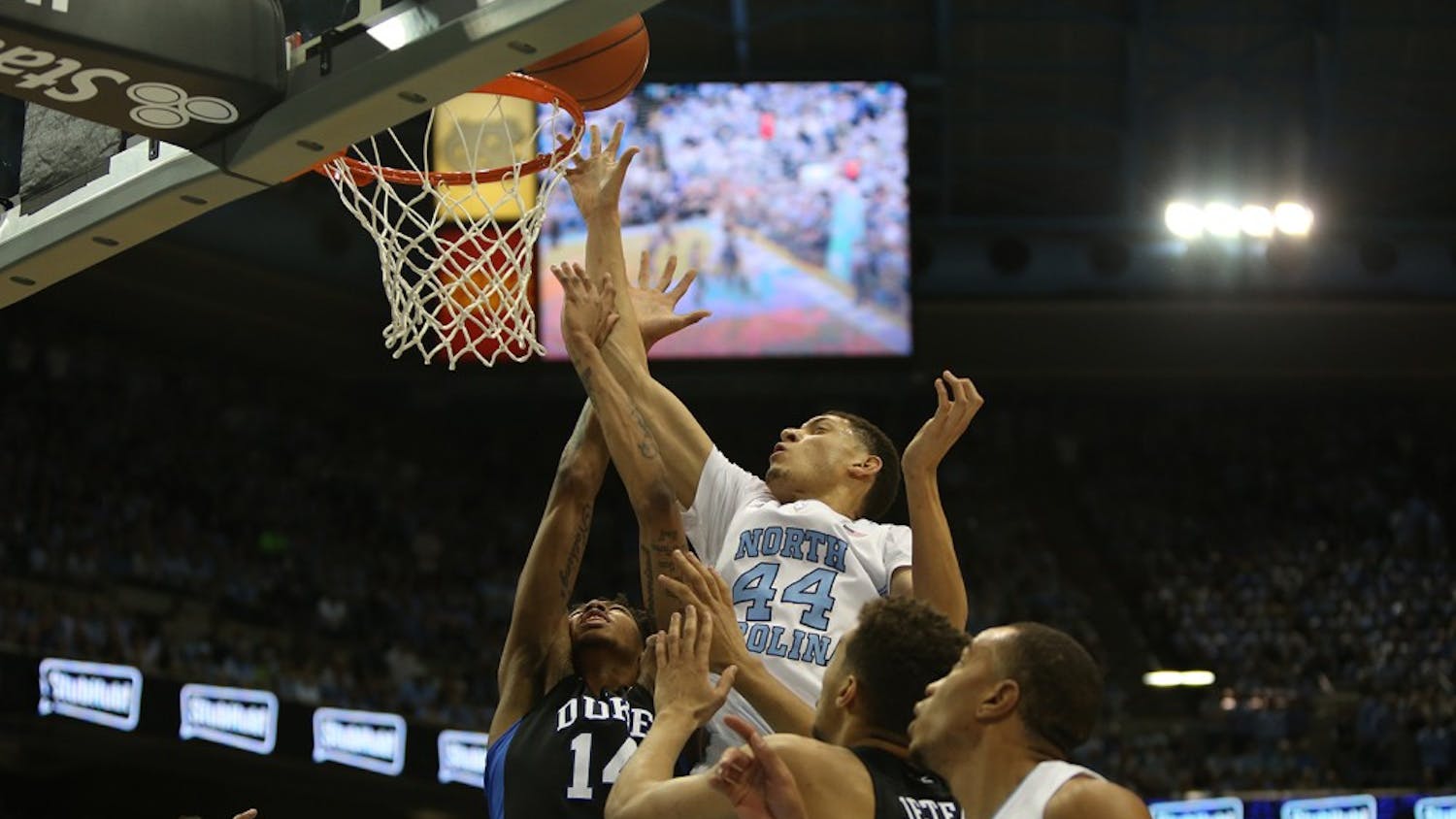 The UNC men's basketball team lost to Duke in the Dean Dome on Wednesday evening.