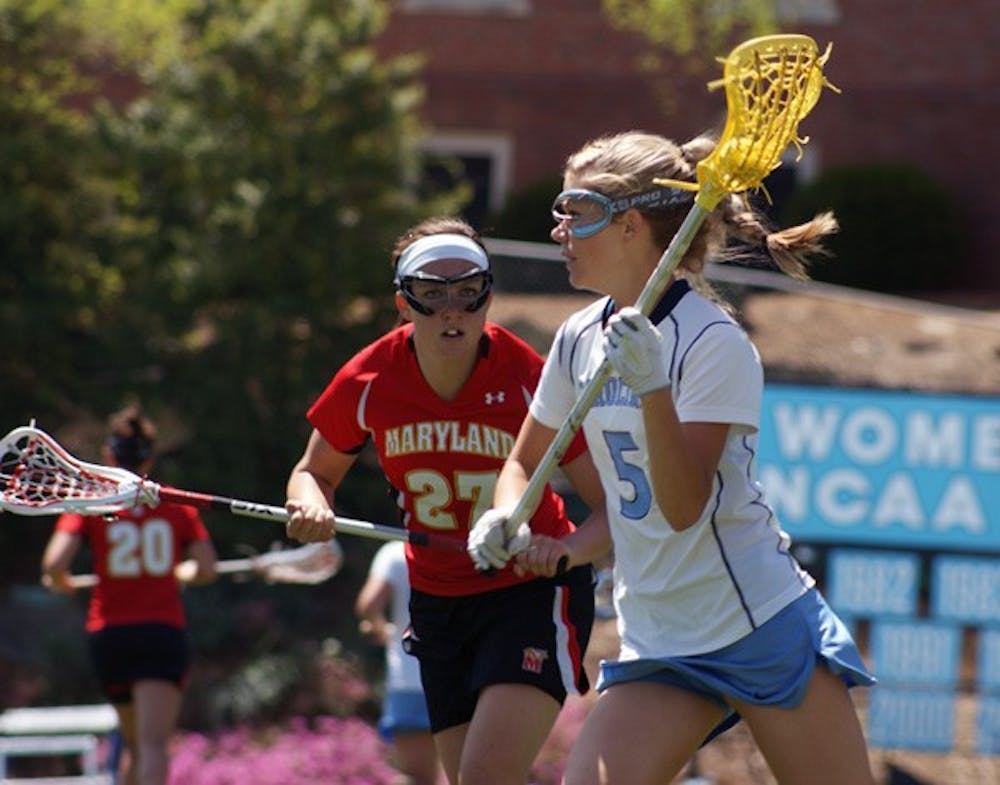 Senior Kristen Taylor will be a key part of the Tar Heels’ attack against Duke. DTH File/Katie Barnes