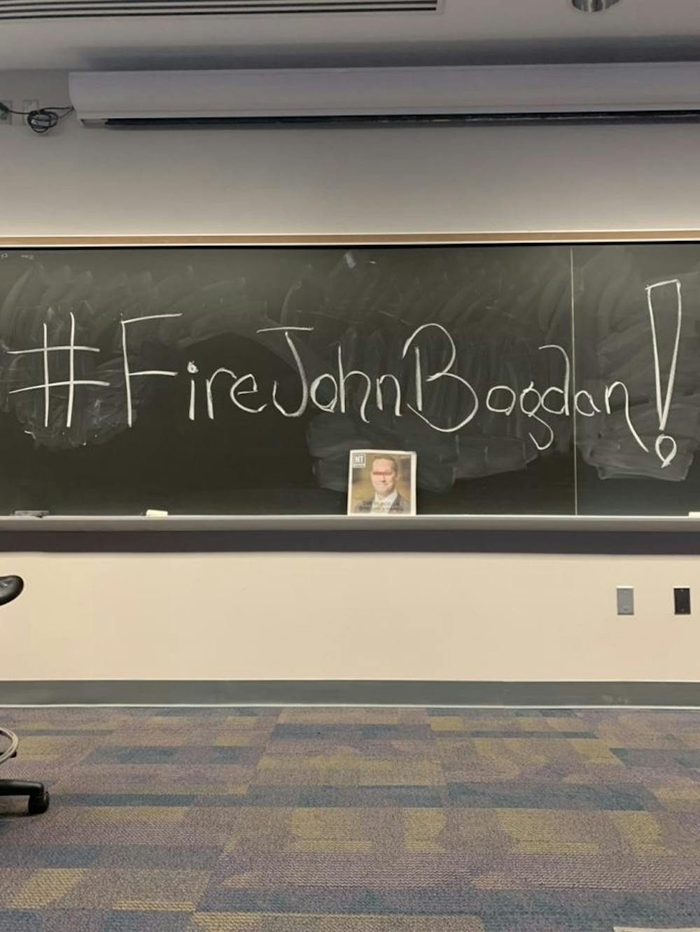 <p>Now, a coalition of anonymous students, faculty, staff and community members has called for the immediate removal of John Bogdan, the associate vice chancellor of safety and security at UNC-Charlotte. Photo courtesy of Coalition to Remove John Bogdan</p>