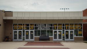 Chapel Hill High School, located off of Seawell School Rd., pictured on Saturday, Sept. 10, 2022.