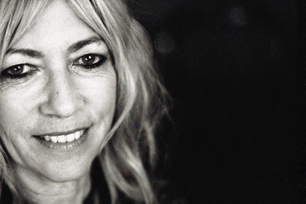 Kim Gordon, the co-founder of Sonic Youth, will be speaking at Cat’s Cradle with Jon Wurster on Wednesday about her memoir. Courtesy of Emilly Homonoff. 