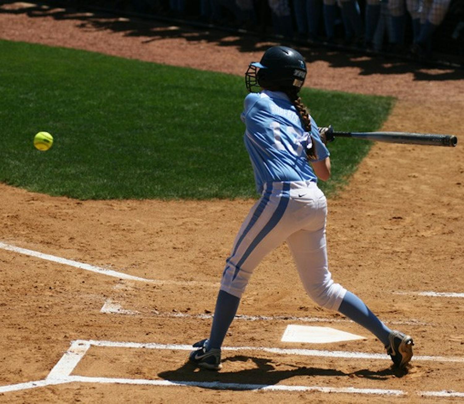 Anna Roberts was one bright spot for UNC in the Tar Heels’ series against Maryland. DTH/Ducan Culbreath