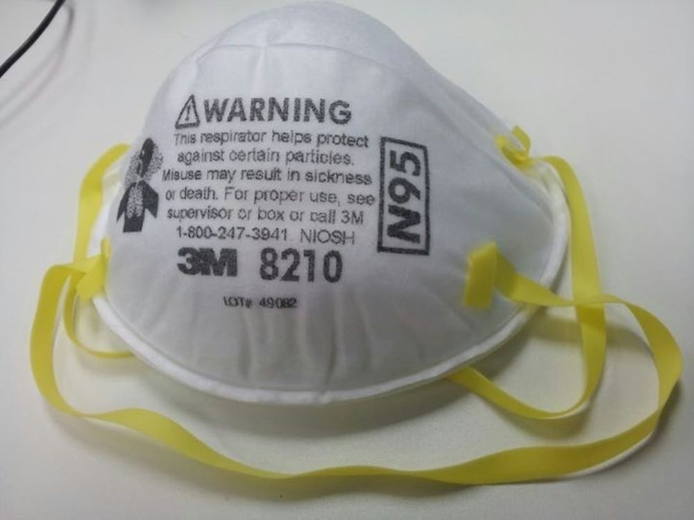 <p>ICE agents are requesting a hold of 45,000 of these N95 surgical masks, a move that could make less of them available to medical providers battling the coronavirus. Photo courtesy of Wikimedia Commons.</p>