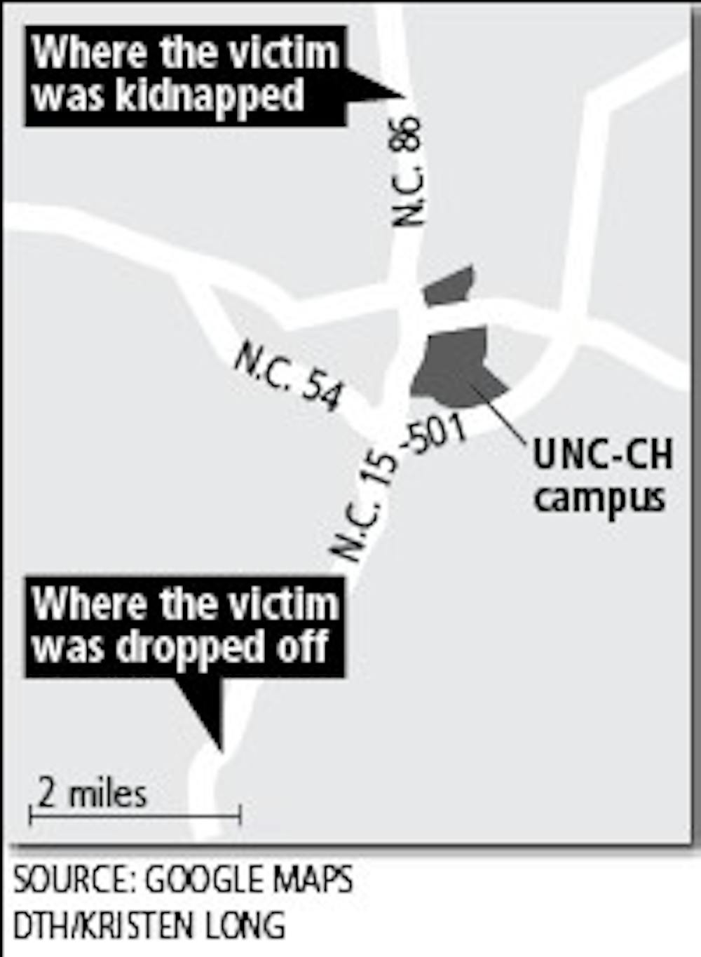 Incident Map DTH/Kristen Long
