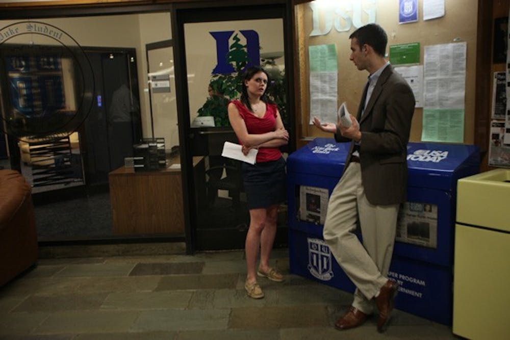 Duke College Republicans wait to hear charter's fate