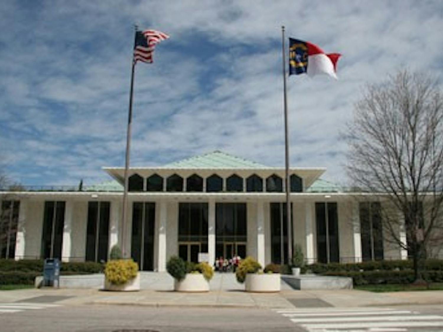 The Legislative Building located in Raleigh houses North Carolina's General Assembly.