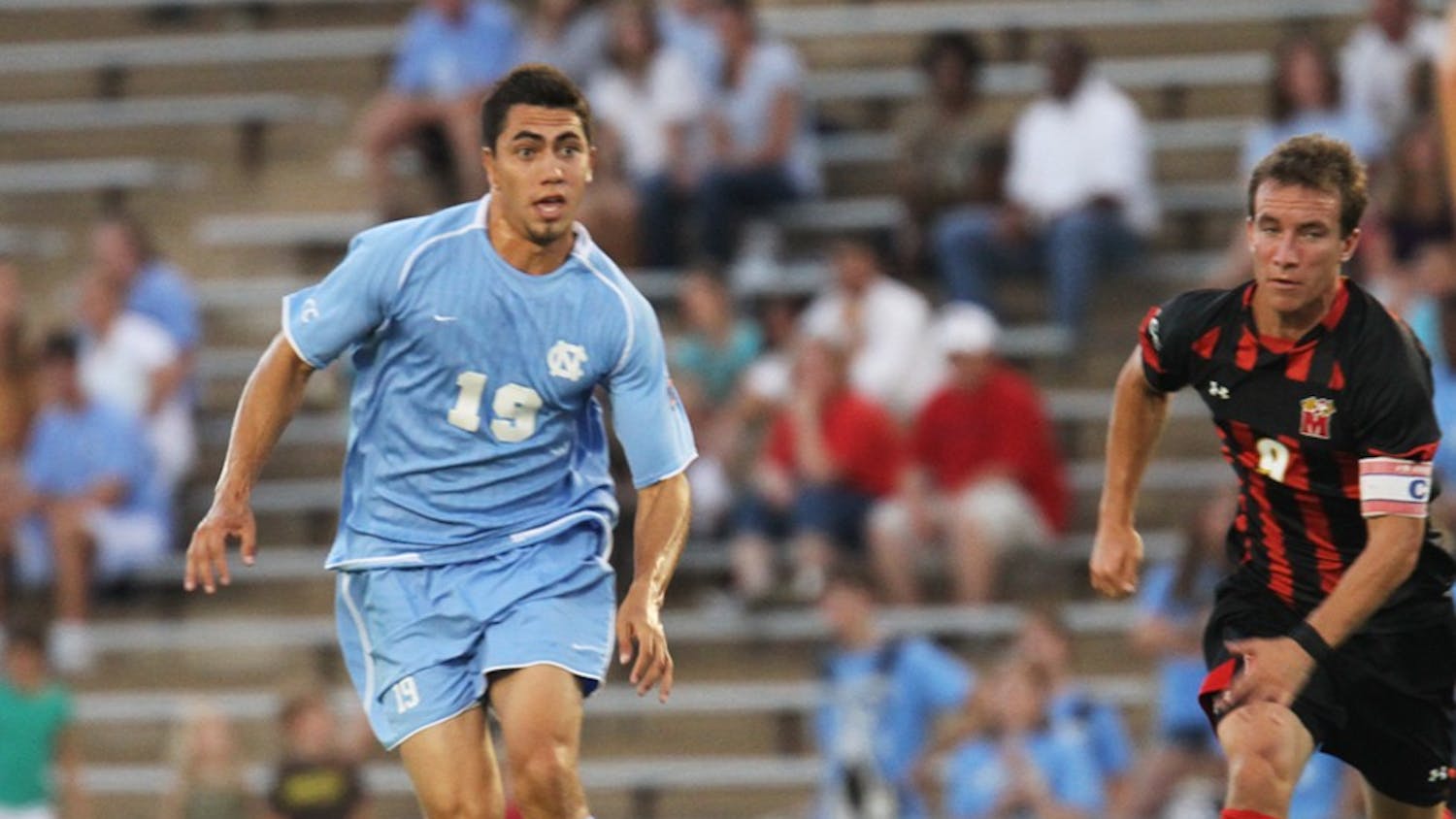 Midfielder Michael Farfan scored his first two goals of the season Friday night — one on a stunning 35-yard strike — to help UNC beat Maryland 2-1. With the victory, the Tar Heels moved to 3-0 in conference play.