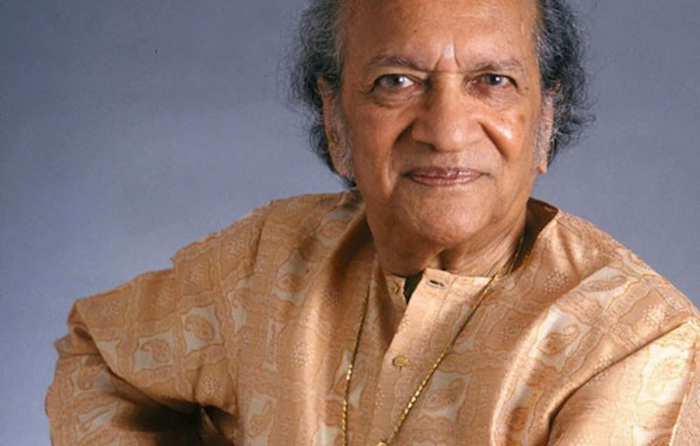 Ravi Shankar, called the “godfather of world music” by George Harrison, will perform with his daughter at Memorial Hall. 