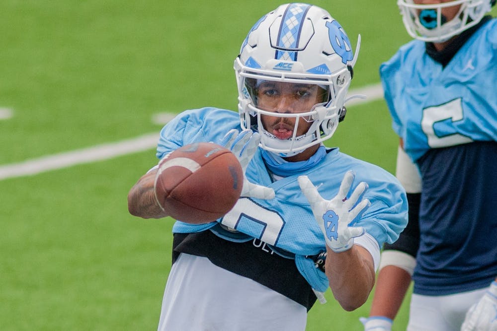 UNC Football Practice, March 27, 2021