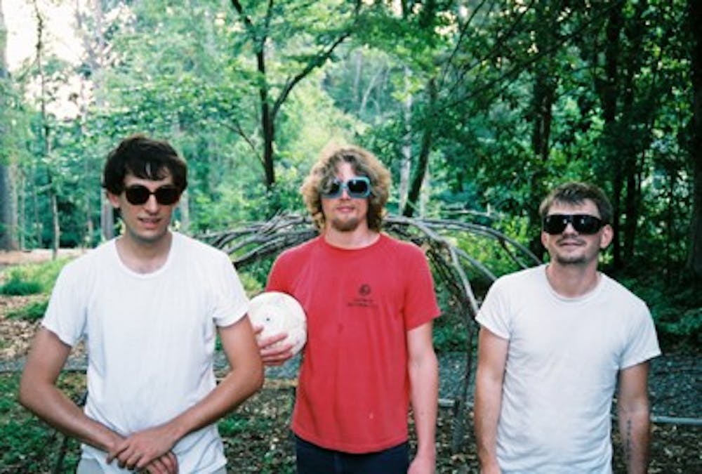 	Local outfit Embarrassing Fruits will hold its album release party Friday at Duke Coffeehouse with Lonnie Walker and Midtown Dickens. Courtesy of Trekky Records