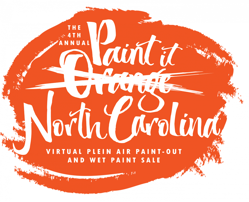 <p>The fourth annual “Paint it Orange” event, hosted by the Orange County Arts Commission and the Hillsborough Arts Council, is adjusting to a new online format to continue supporting artists in North Carolina. Graphic courtesy of Katie Murray.&nbsp;</p>
