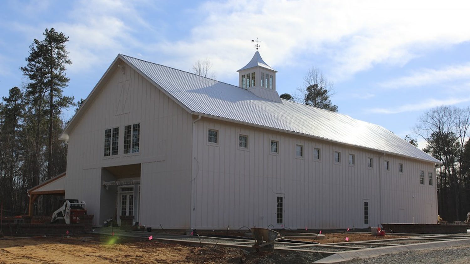 A party barn located in Orange County is currently under construction. It was built to host weddings but the Orange County Board of Adjustments has prevented weddings from being held there due to zoning purposes.