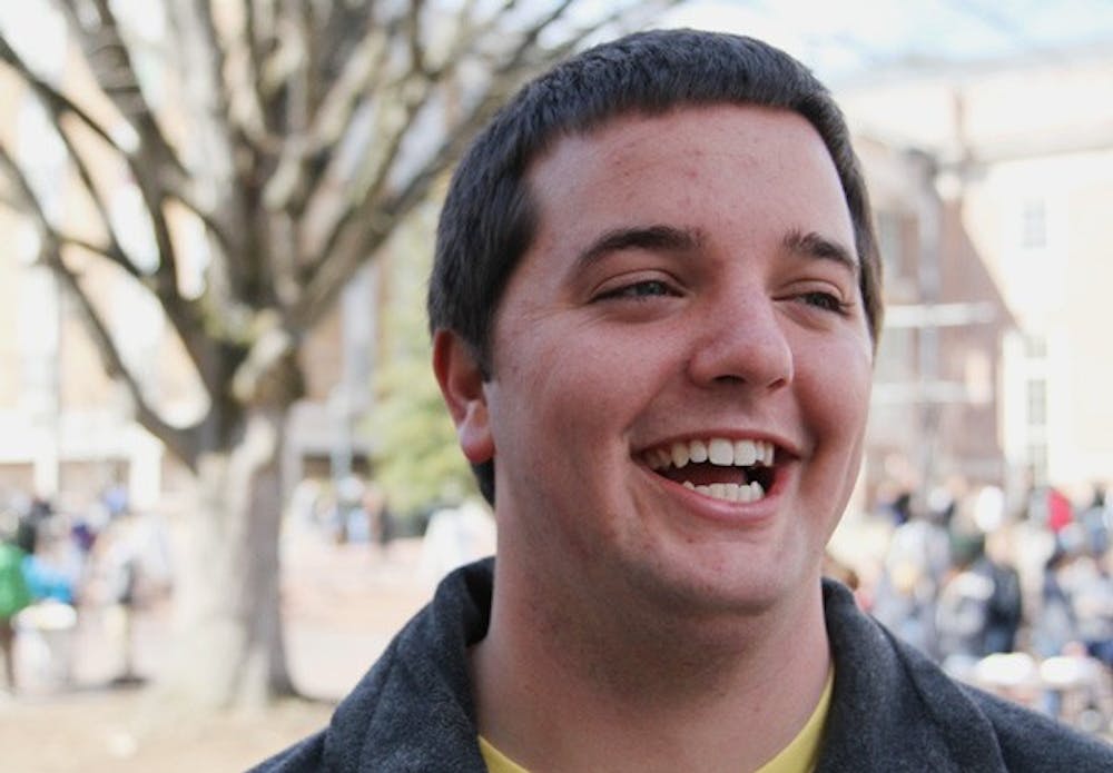 Student Body President-elect Hogan Medlin plans to follow Jasmin Jones’ lead in working with the ASG. DTH/ Lauren Mccay