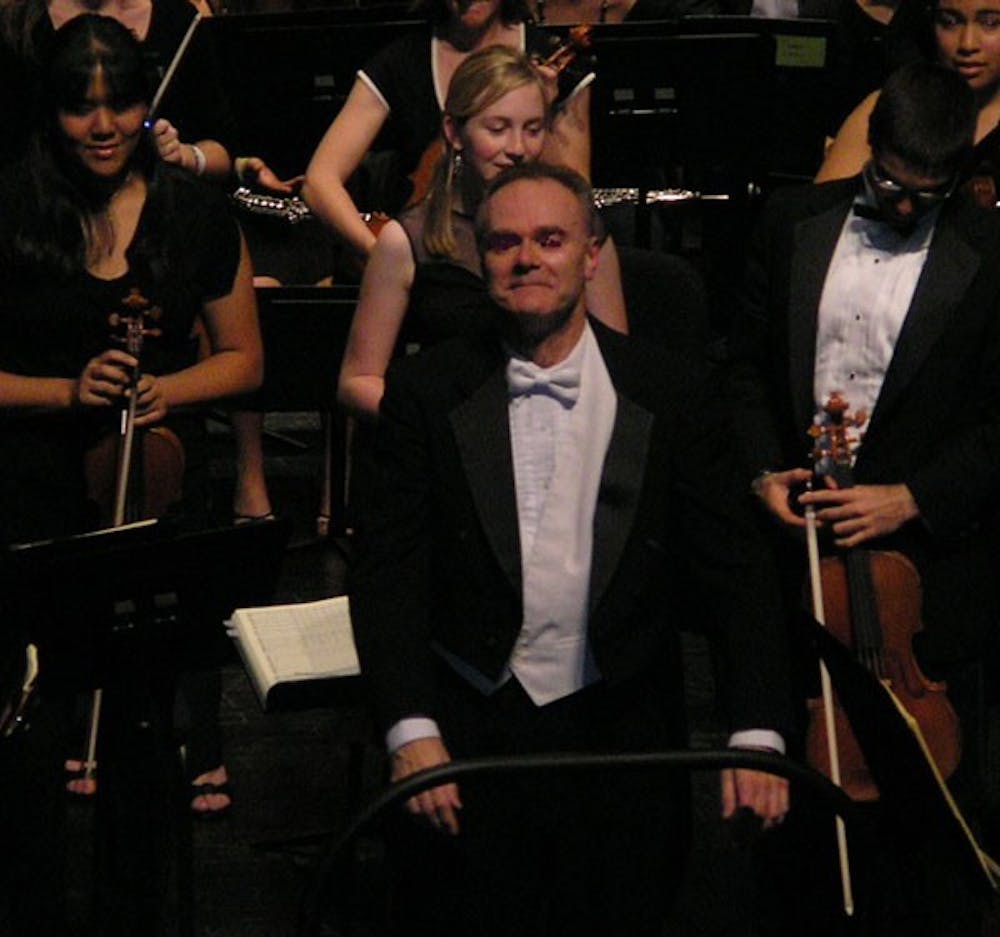 The UNC Symphony Orchestra, led by Tonu Kalam, will be performing “Of Angels and Neurones." Courtesy of UNC Department of Music