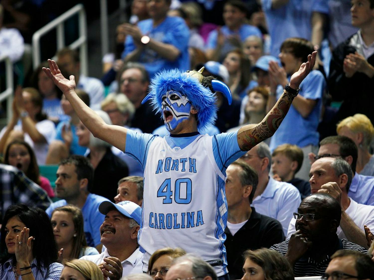 	The North Carolina Tar Heels defeated the Creighton Bluejays 87-73 in the third round of the NCAA Tournament at the Greensboro Coliseum on Sunday, March 18, 2012, and will advance to the Sweet 16 in St. Louis. 