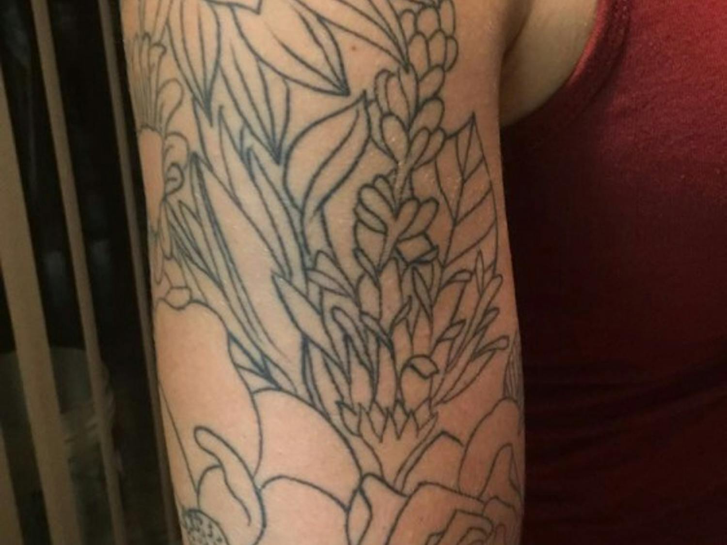 Sarah Grayce Coats' tattoo represents family.