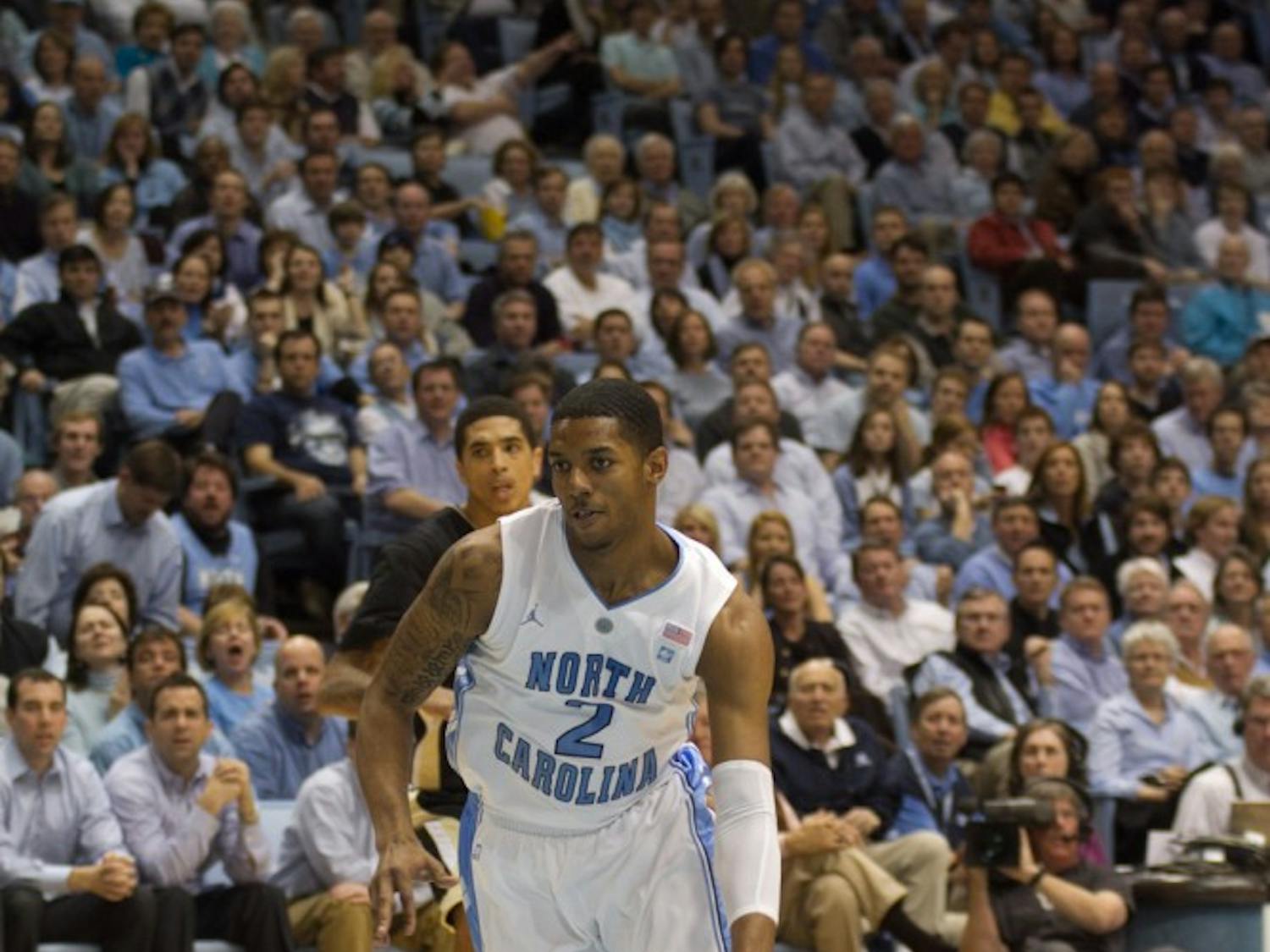	The University of North Carolina Tar Heels played the Wake Forest Demon Deacons on Tuesday, February 15, 2011 in The Dean E. Smith Center. The Tar Heels won 78-64.
