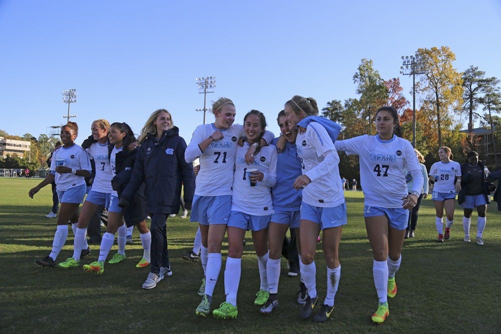 Women's Soccer post-Clemson