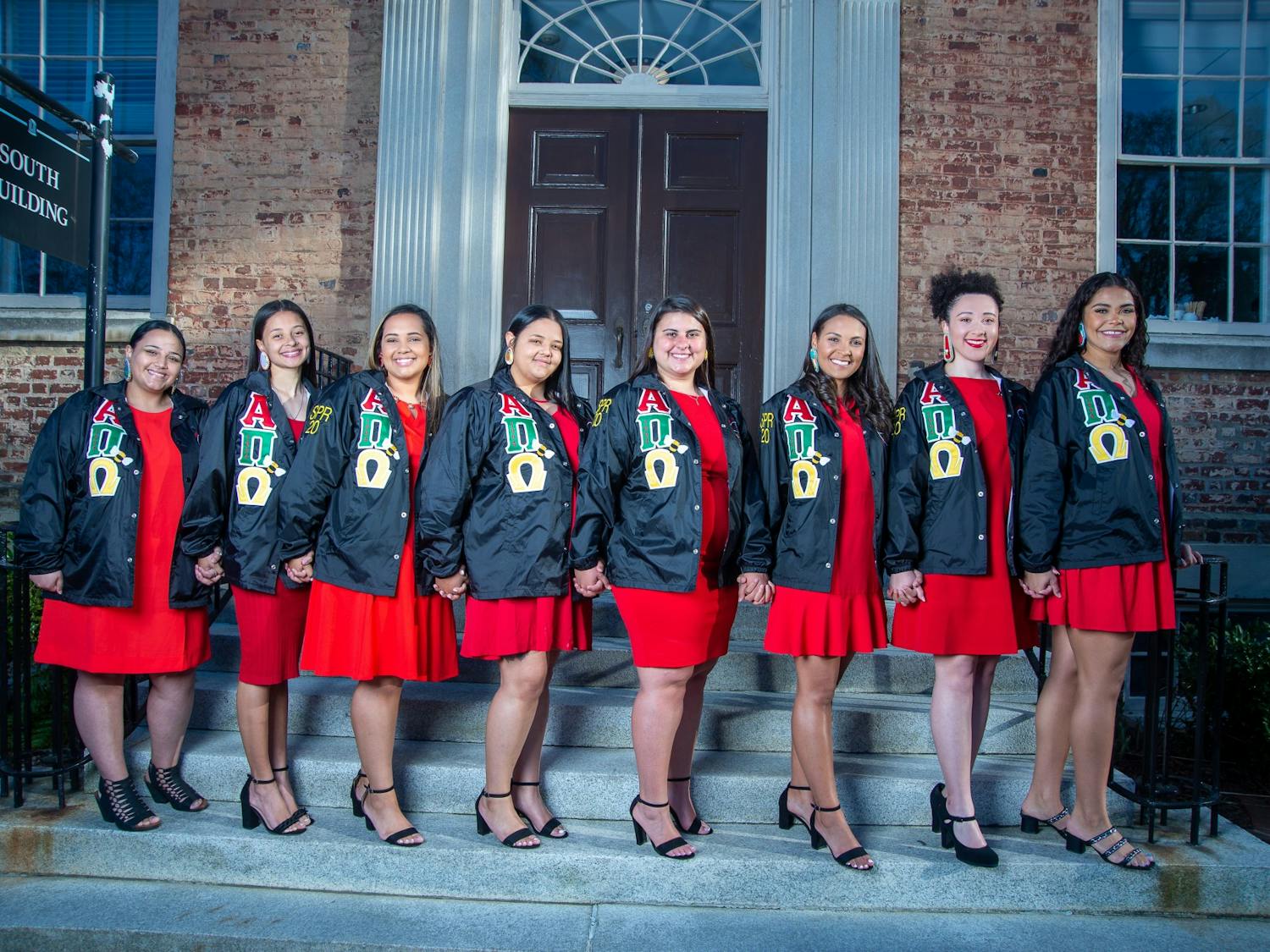The Alpha Chapter of Alpha Pi Omega sorority is pictured.
Photo Courtesy of Ivan Richardson.