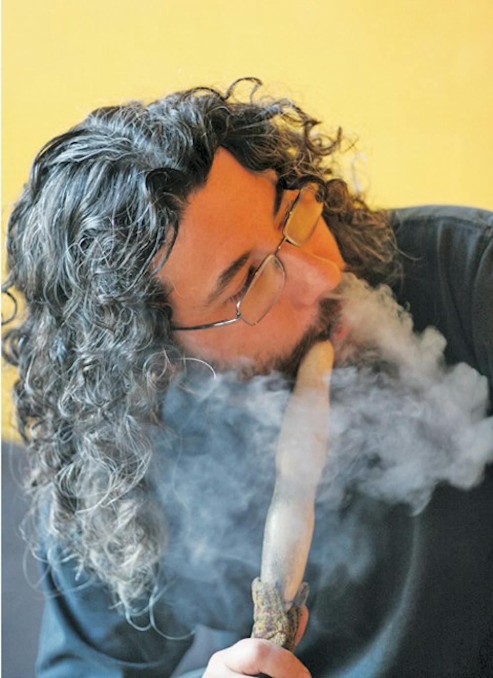 Adam Bliss’s hookah bar, Hookah Bliss, has been fined for violating the state’s indoor smoking ban. DTH file/BJ Dworak