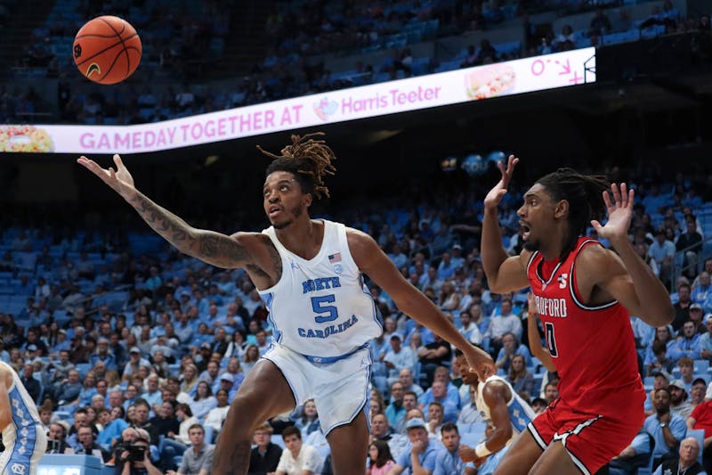 No. 19 UNC men's basketball opens up 202324 season with 8670 win over