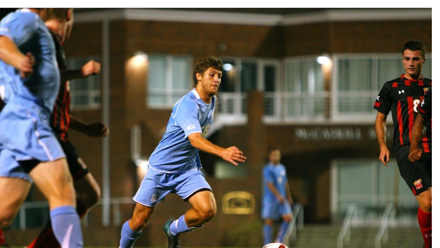 Sophomore Enzo Martinez and his family left Uruguay when he was 10. Martinez set a high school record with 182 goals before coming to UNC, where he has recorded five game-winning goals for the Tar Heels.