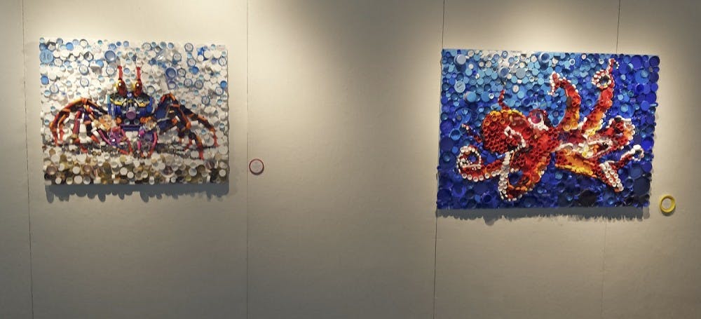 The Beauty through Toxicity art exhibit is currently on display in the Union.
