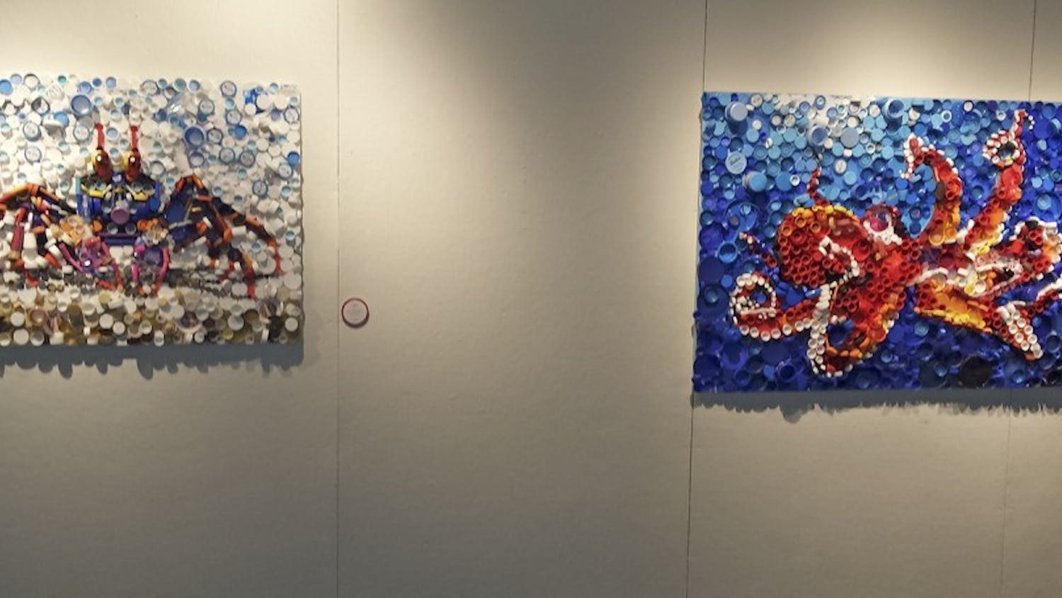 The Beauty through Toxicity art exhibit is currently on display in the Union.