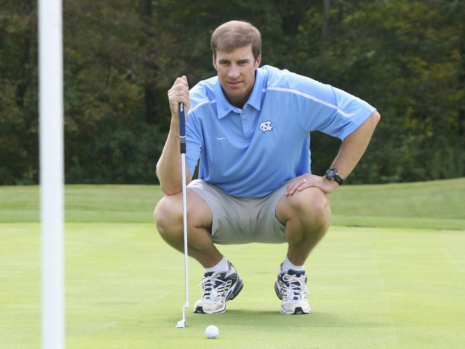 Men's Golf Coach, Andrew Sapp.