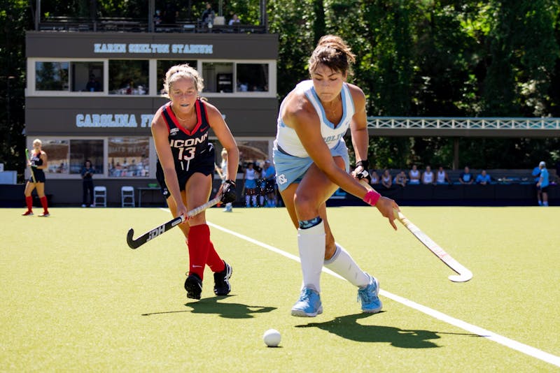 No. 2 UNC field hockey rallies to beat No. 5 Iowa 3-2 in overtime