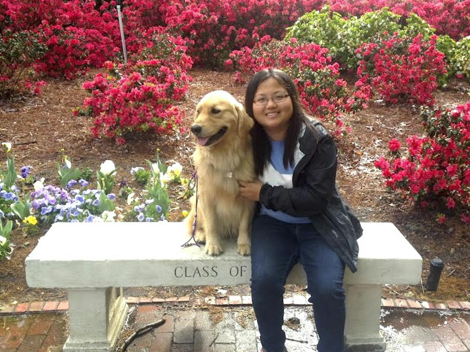 Senior Winne Wang and her Golden Retriever, Gracie, are changing the world one paw at a time.