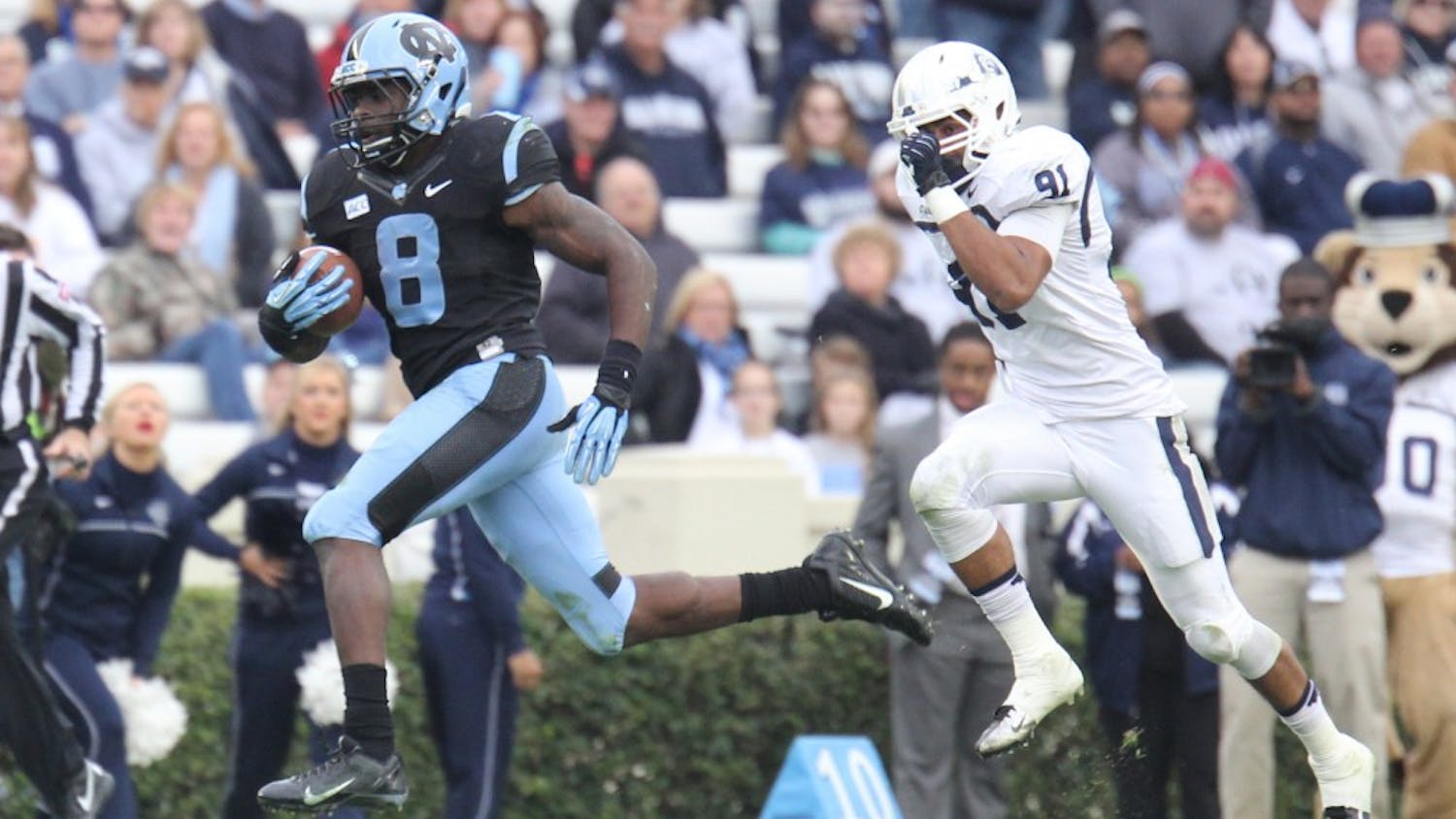 Photos from UNC football's game against Old Dominion on November 23 at Kenan Stadium in Chapel Hill.