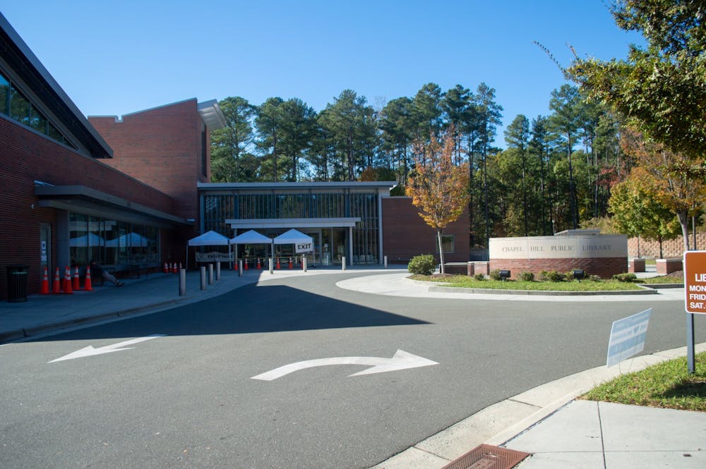 The Friends of Chapel Hill Public Library, as pictured on Nov. 4 2020, have adapted their work to an online format.