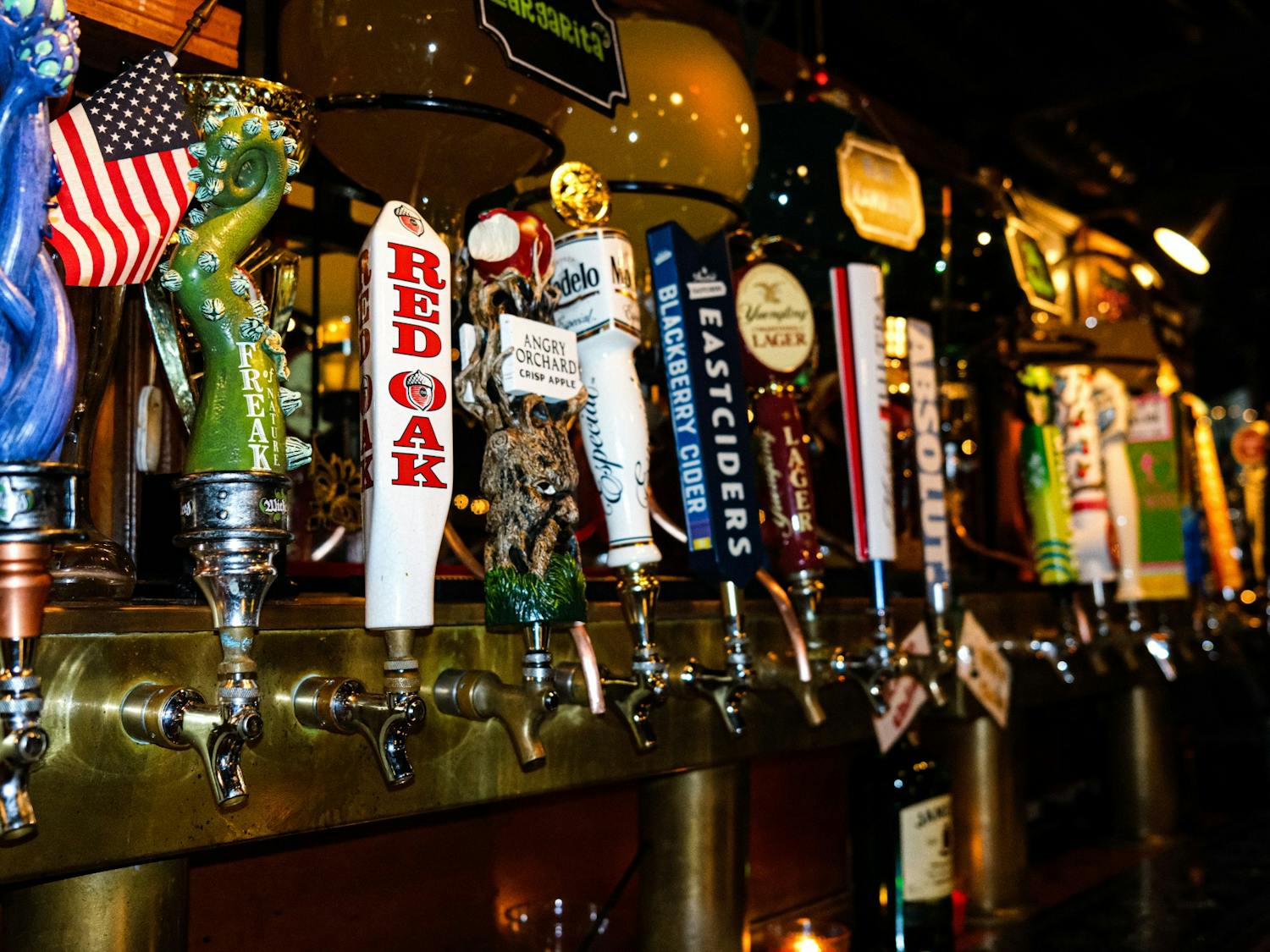 Draft beer taps at 'Good Fellows' on Sept. 28, 2022. 