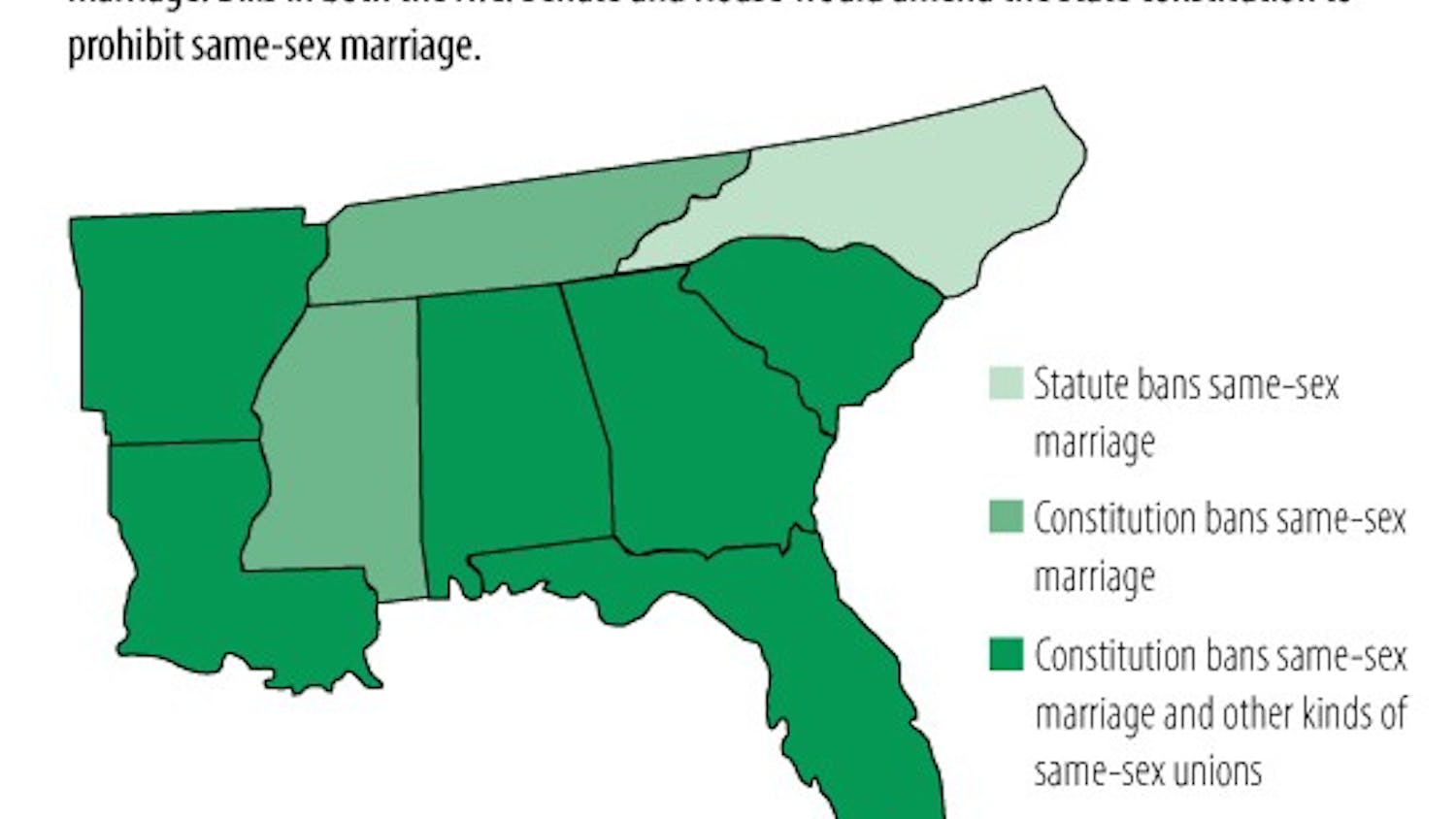 Graphic: New bills in state legislature seek to constitutionally define marriage (Cece Pascual)