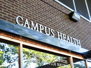 The Campus Health Building, where the University's CAPS program is located, pictured on Saturday, August 13, 2022.