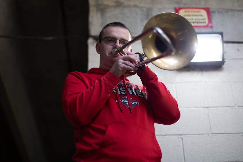 Meet UNC senior Christian Boletchek, the Rosemary Street parking deck trombone player