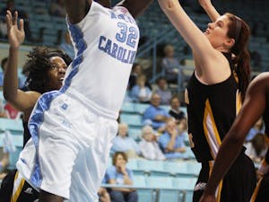 	UNC’s Waltiea Rolle tallied 13 points on 6-for-7 shooting against the Owls. The forward came off the bench and played only 18 minutes, but the 6-foot-6 sophomore recorded five blocks and grabbed four steals for the Tar Heels.