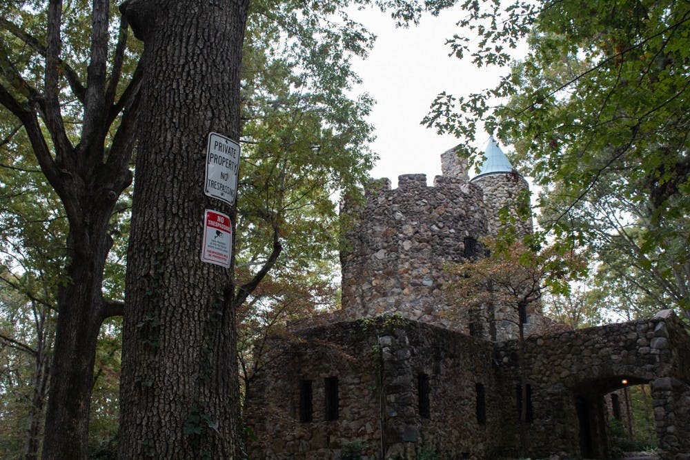 Senior Molly Horak reports having heard "'Phantom of the Opera' kind of music" at an empty Gimghoul Castle. The Castle was built in the 1920s and is a local legend.