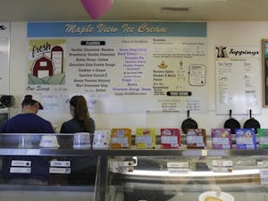 Maple View Farm celebrated National Eat Ice Cream for Breakfast Day by serving an ice cream themed breakfast from 9 a.m. to 12 p.m. on Saturday.